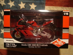 GY.13716  Honda CBR 1000 RR Fireblade Red & Zilver